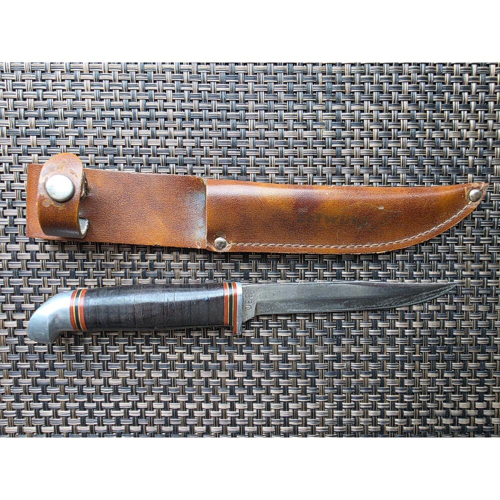 Kinfolks 330 fixed blade knife USA” (1939–1951)